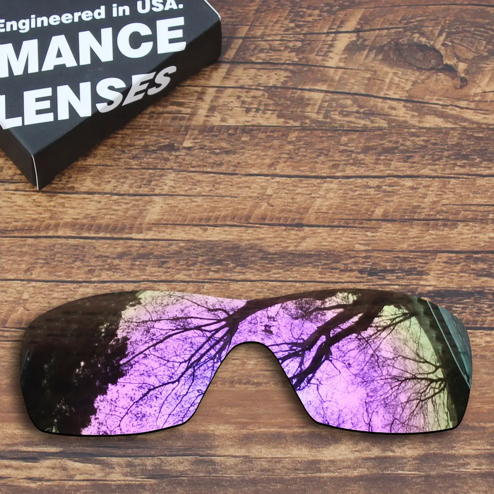 

Millerswap Polarized Replacement Lenses for Oakley Dart Sunglasses Purple Mirrored (Lens Only)