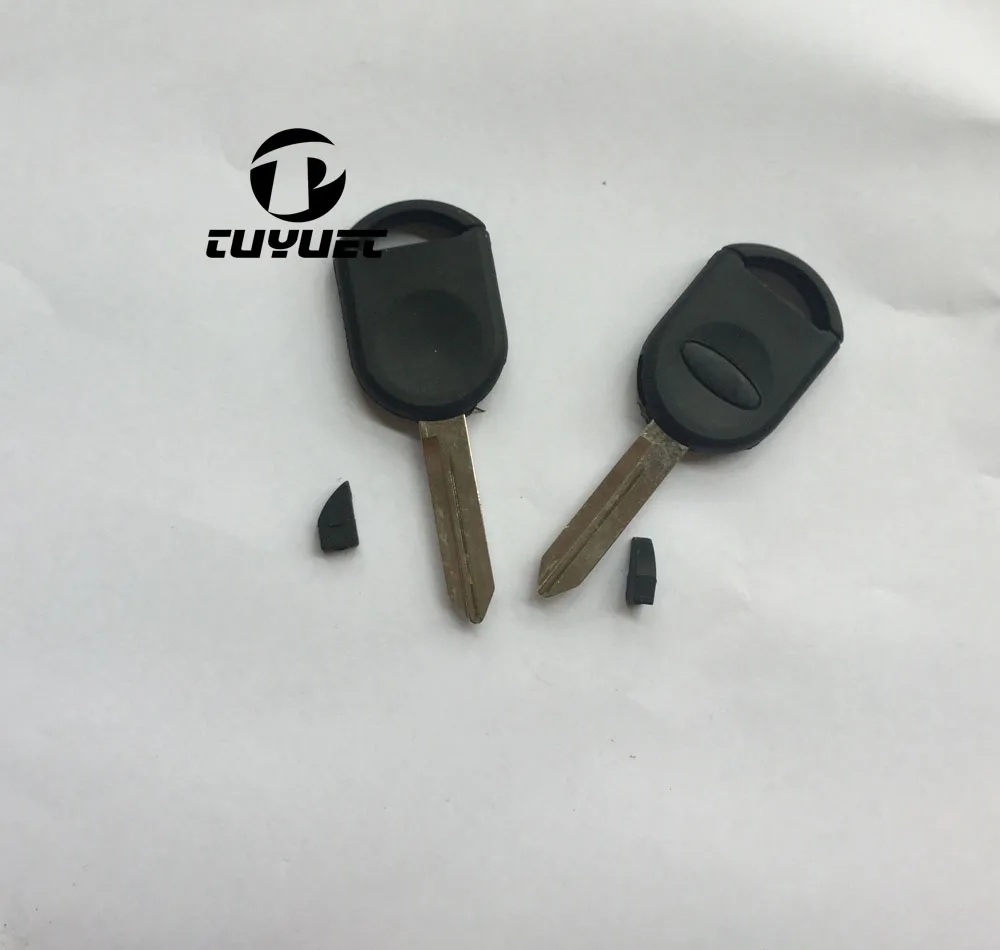 

Replacement Car Key Blanks Case for Ford Transponder Key Shell With Uncut Blade