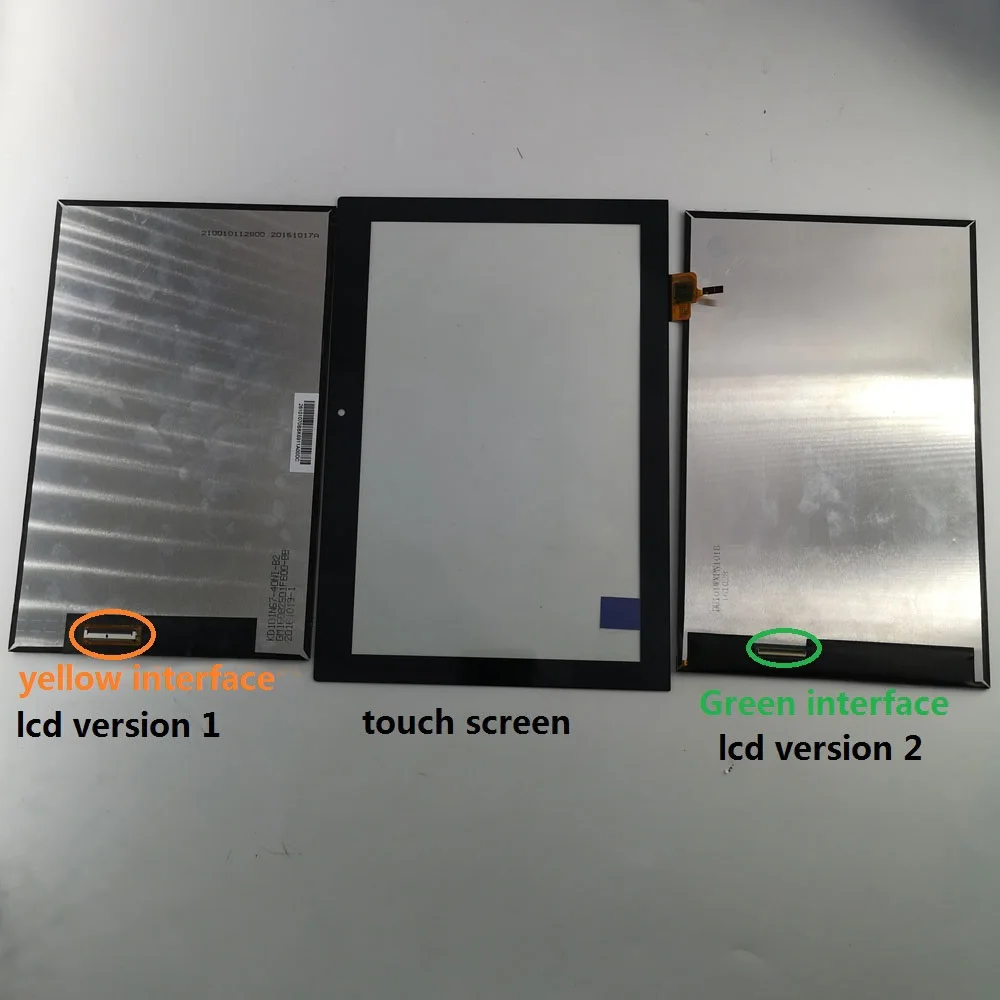 10.1 "dla Lenovo MIIX 320 MIIX 320-10ICR MIIX320 Panel wyświetlacza LCD ekran dotykowy szkło Digitizer 100% test działa dobrze