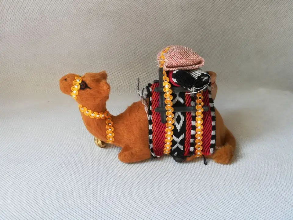 Brinquedo da vida real, modelo de camelo prop, cerca de 17x7x10cm, modelo duro, ornamento, fotografia, adereço, decoração de casa, presente h1489