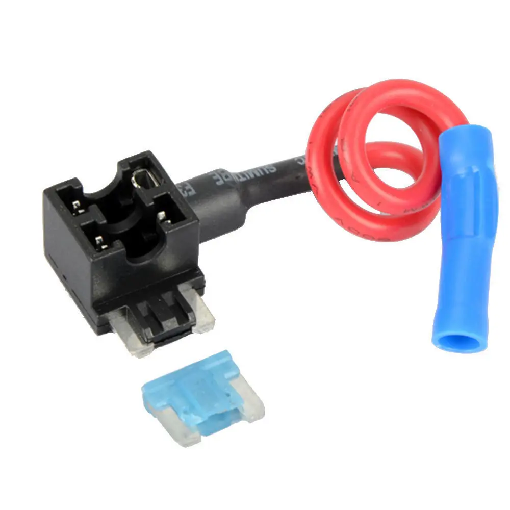 EE support  Universal Car Accessories 10Pcs ACN TAP Mini Add-a-circuit ATM Low Profile Blade Style Fuse Holder + 15A