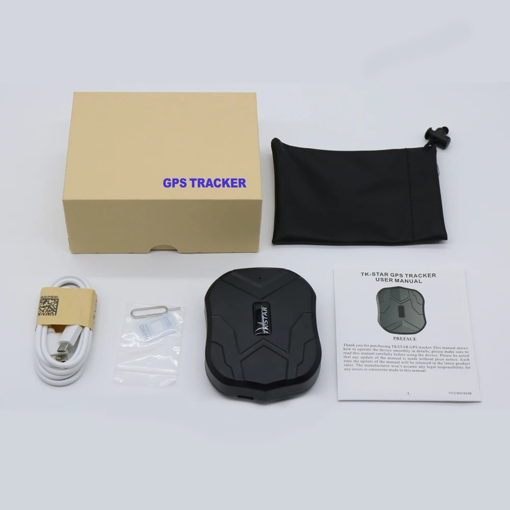 TKSTAR TK905 4G GPS Tracker Car 5000mAh Magnet GPS Tracker 4G GPS Locator Waterproof Vehicle Voice Monitor Free APP Web PK TK915