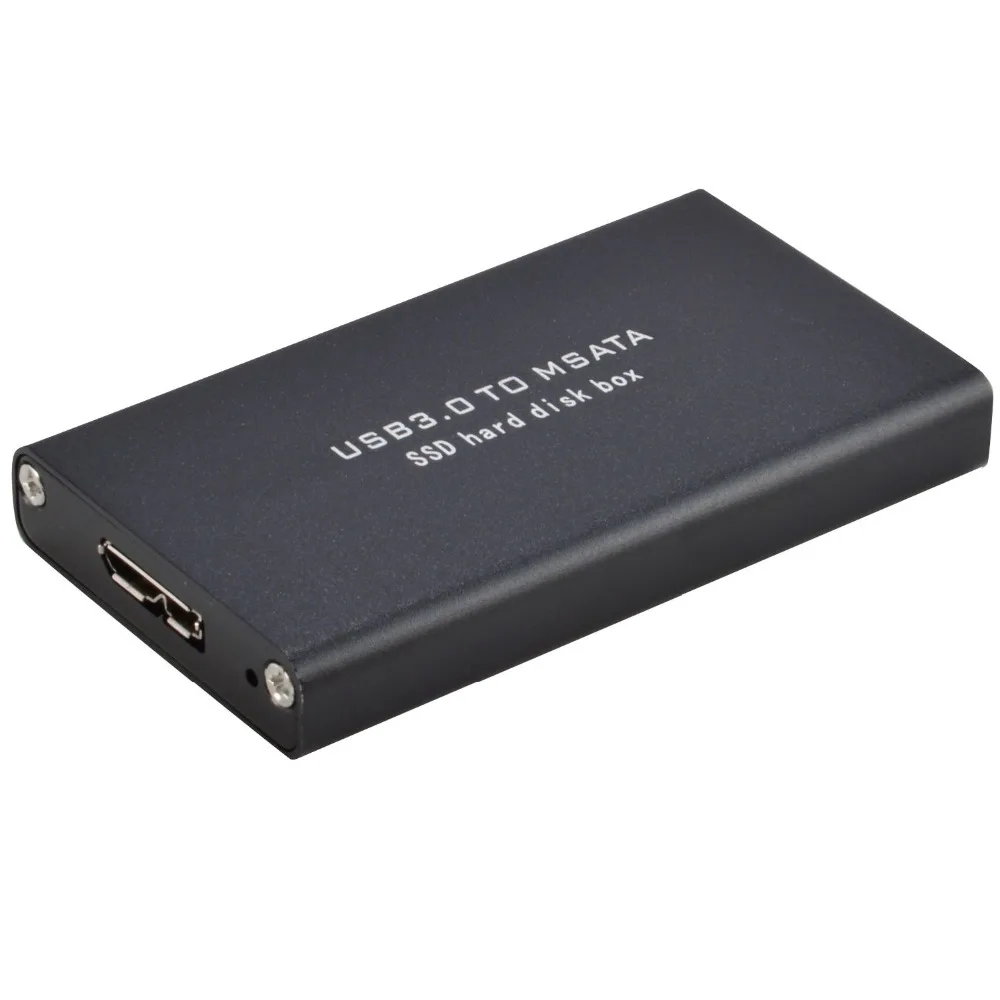 

External mSATA SSD to USB 3.0 SuperSpeed Converter Adapter Enclosure Case