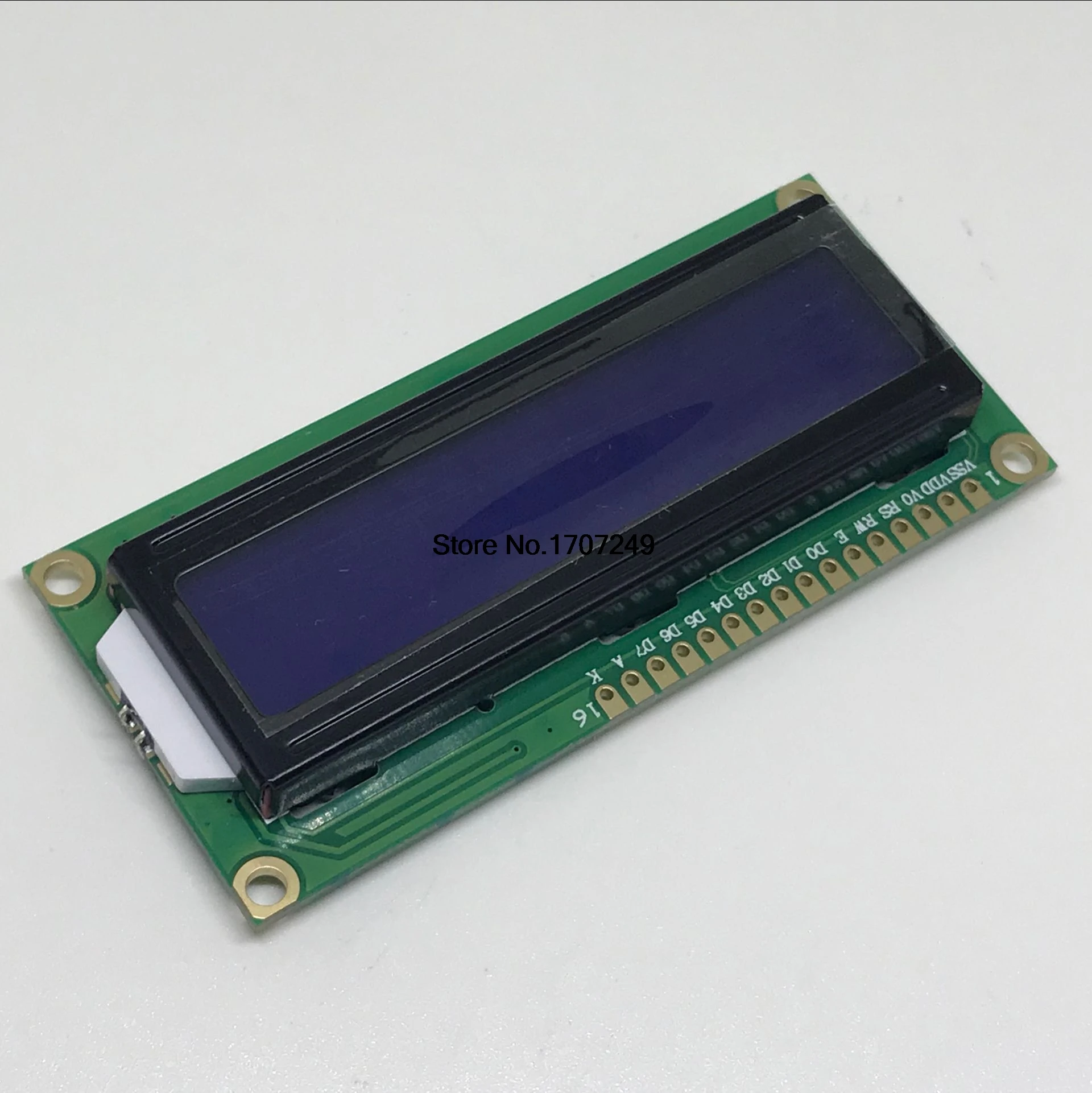 Free Shipping 10pcs LCD1602 LCD 1602 blue screen LCD display 1602A 5V Blue backlight and white code for arduino