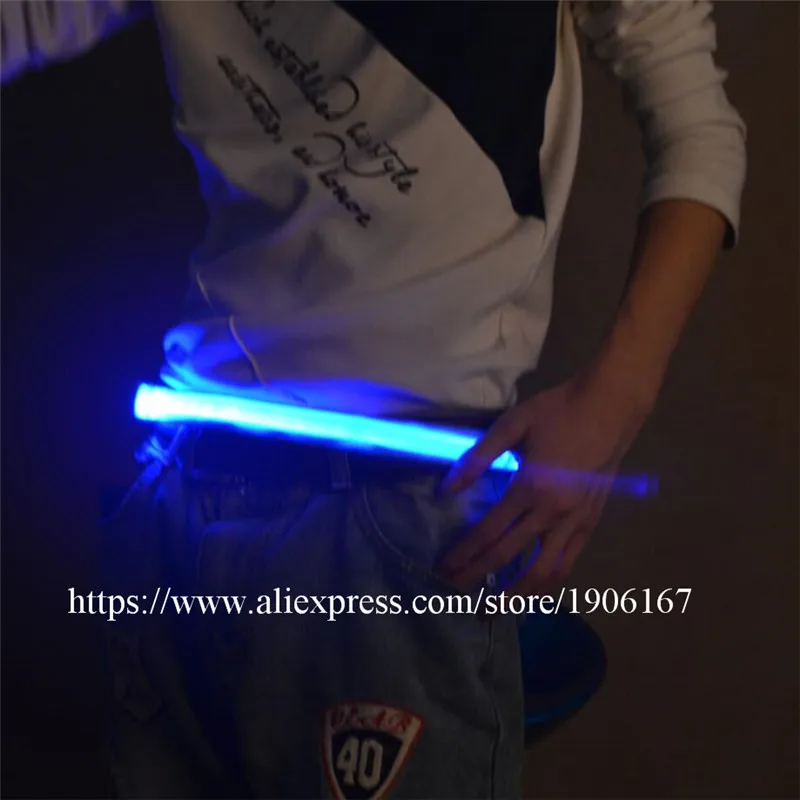 New Design Led Colorful Belt Stage Wear Event Party Supplies Led Party Belt Led Bicycle Jogger Runway Girdle Gift