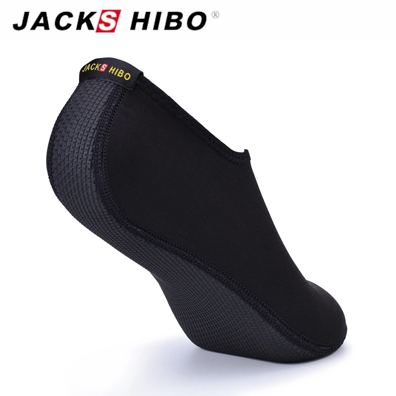 JACKSHIBO Water Shoes Men Swimming Shoes Solid Color Design Summer Aqua Beach Shoes Sea Sneaker for Men zapatos hombre