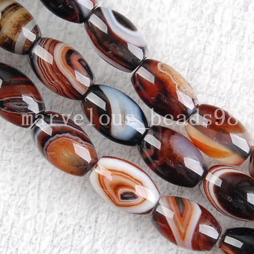 

Fashion Jewelry 8x12mm Stunning Dream Carnelian Loose Beads 15.5" FG0678