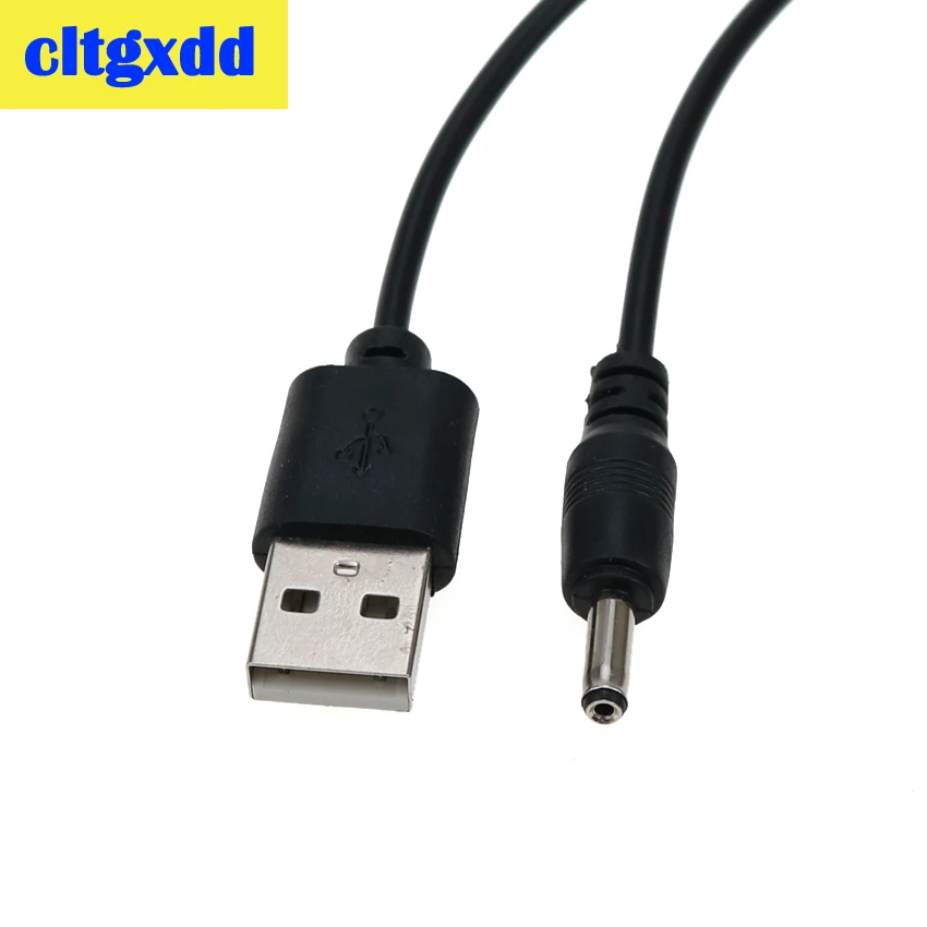 cltgxdd USB Male to 5.5*2.1 3.5*1.35 4.0*1.4mm DC Barrel Jack Power Cable AC plug Transfer Connector Charger interface converter
