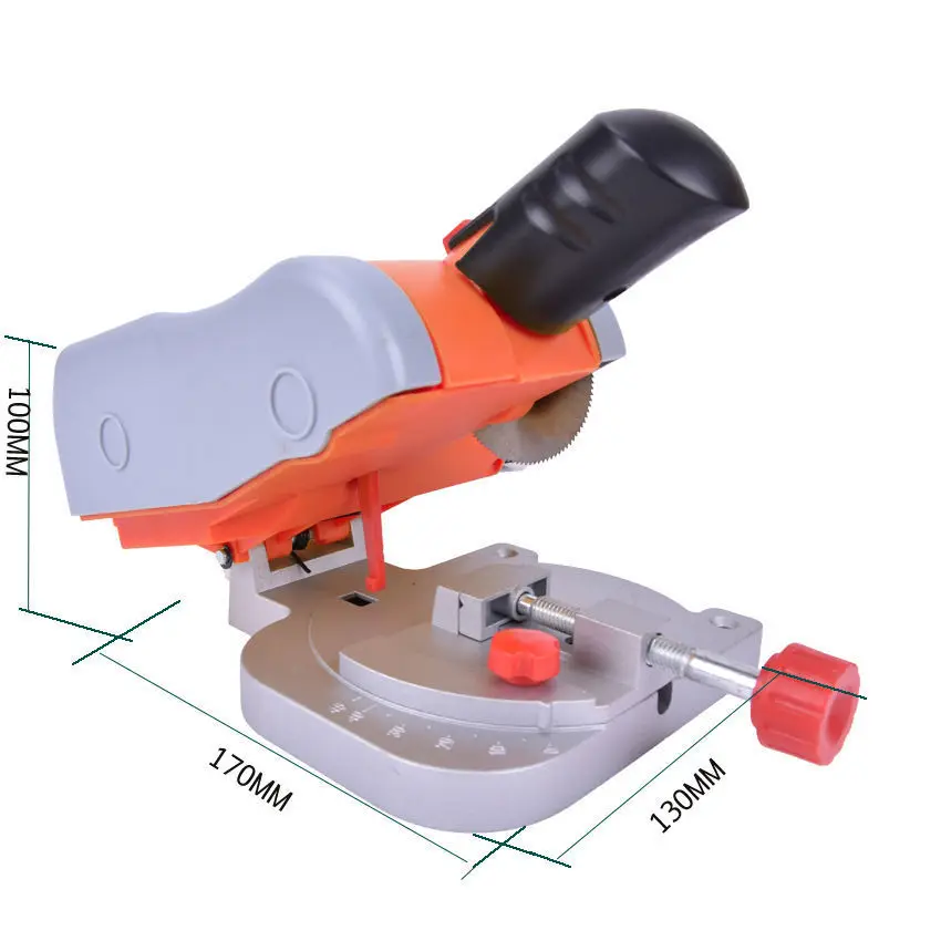 Mini Electric Saw Cutting Machine high speed Bench Cut-off Saw Steel Blade For cutting Metal Wood Plastic Adjustable