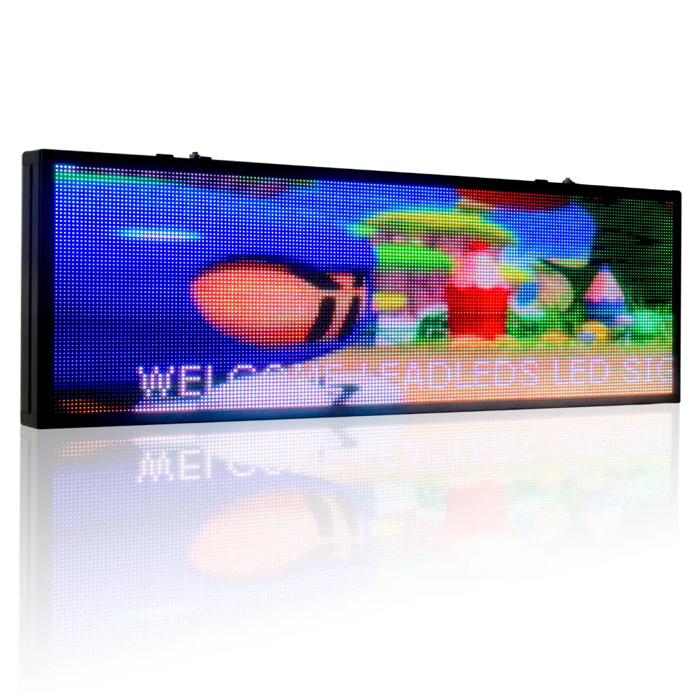 32 X 11inches HD Inches Full Color Indoor LED Video Display Screen Clearly Display Video / Music(voice)