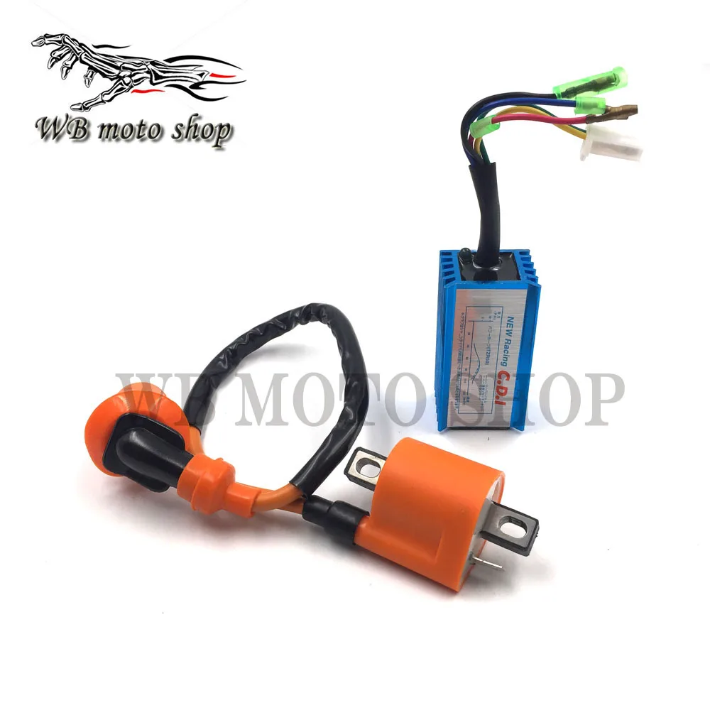 High Performance 5 Pin Racing CDI Box Ignition For Yamaha JOG Scooter Moped 2 Stroke JOG 50CC 90CC 1PE40QMB Quads