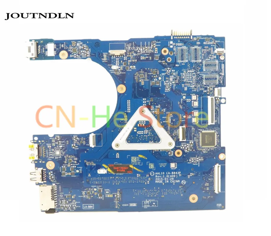 FOR Dell Inspiron 17 5558 5758 Laptop Motherboard 4CN4G i3-5015U CPU LA-B843P 04CN4G CN-04CN4G