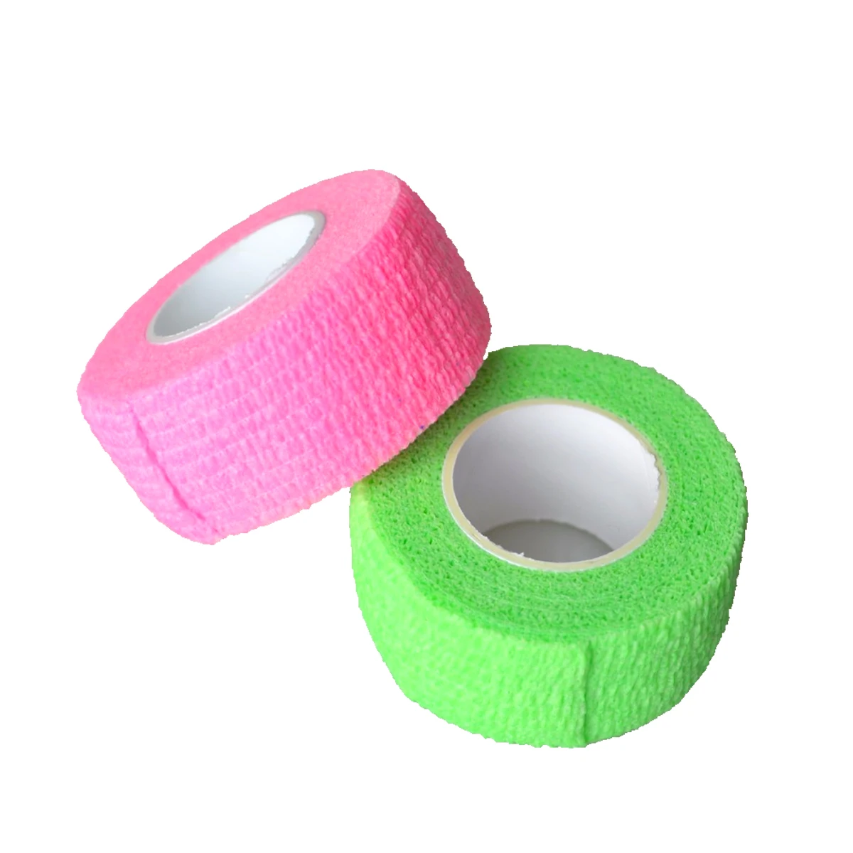 12Pcs/Lot Fluorecent Waterproof Bandage Pet Horse Care Sports Tape Self Adhesive Colored Vet Wrap Elastic Cohesive Nonwoven Tape