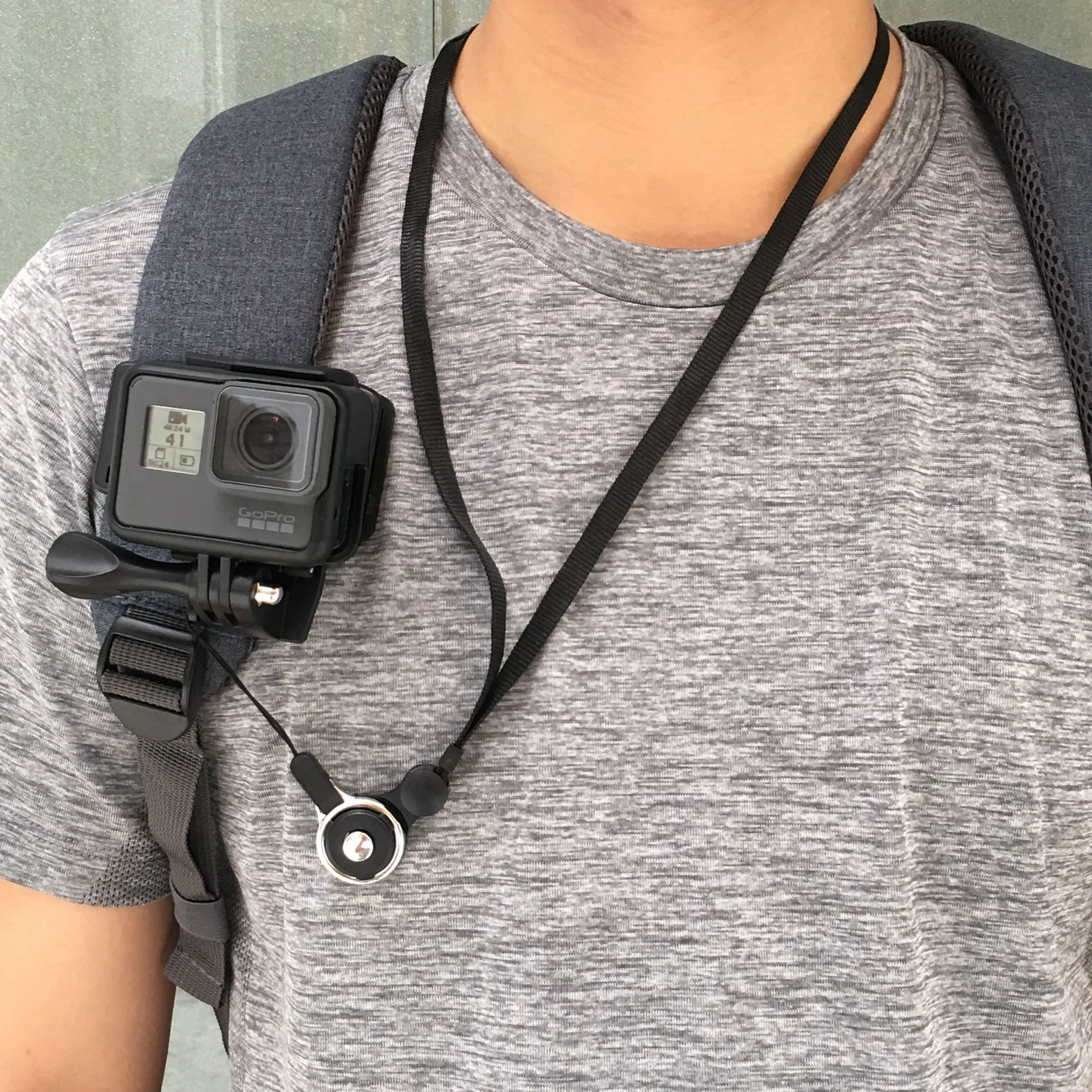 Anordsem аксессуары для Go Pro вращающийся на 360 градусов зажим Крепление для GoPro Hero 11 10 9 8 7 6 5 для Xiaomi yi для SJCAM для SJ4000