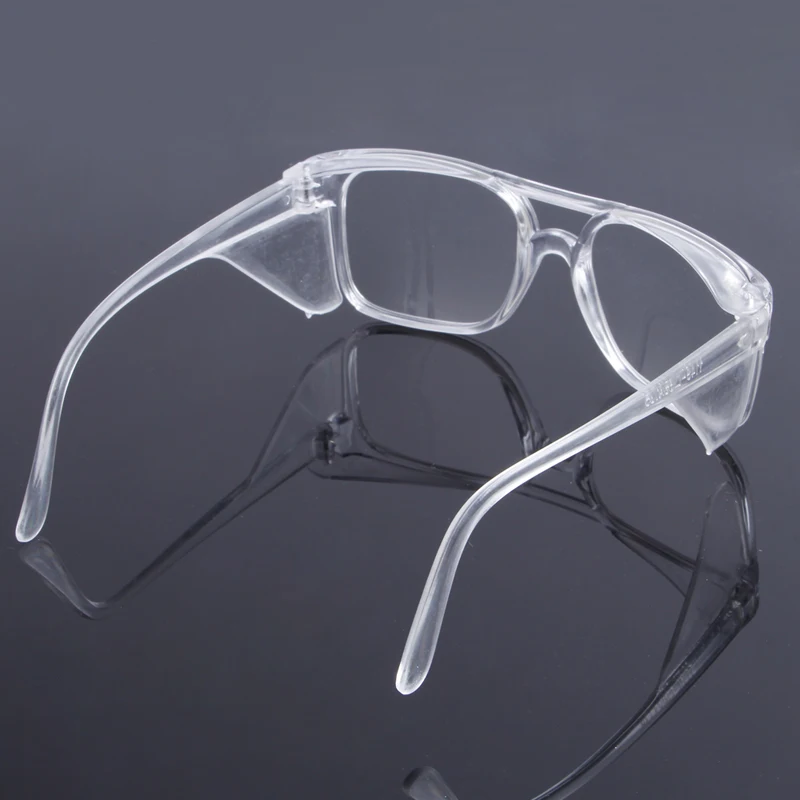 Free shipping Clear Safety Work Lab Goggles Eyewear Glasses Eye Protective Anti Fog Spectacles