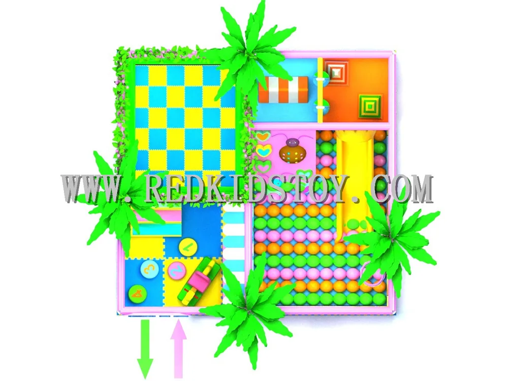 Exported to Latvia  Indoor Playground for Kids CE Certificated Children Indoor Naughty Castle 20140329A