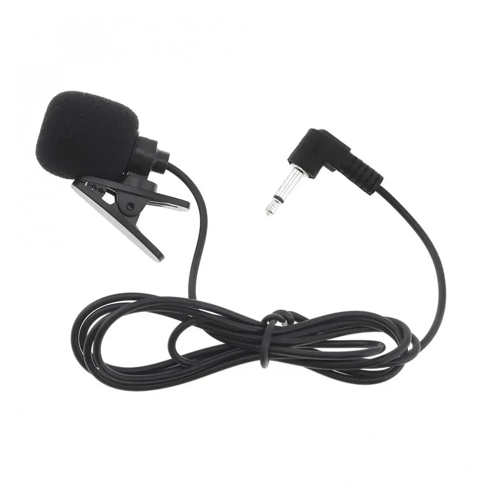 Portable Universal 3.5mm Mini Headset Microphone Lapel Lavalier Clip Microphone for Lecture Teaching Conference