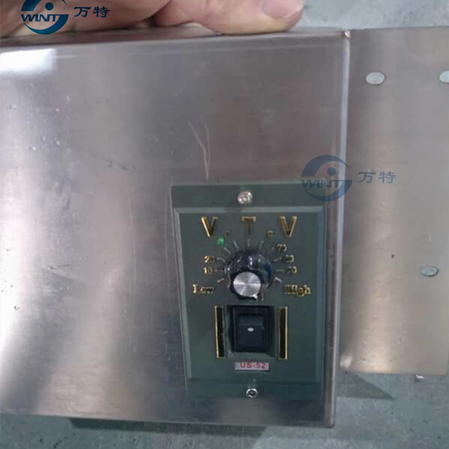 حزام ناقل من الفولاذ المقاوم للصدأ للطابعة النافثة للحبر ، 200 مللي متر × 1400 مللي متر ، 120 واط ، محرك نقل 0-28 م/دقيقة ، عرض رائع