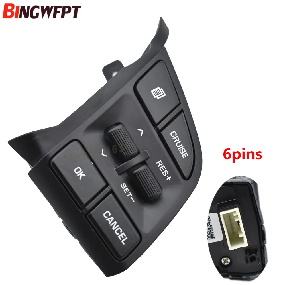 Steering Wheel Cruise Control Switch Button 96720D3200 For Hyundai Tucson IX35 2015 2016 2017 2018 2019 1.6T/2.0