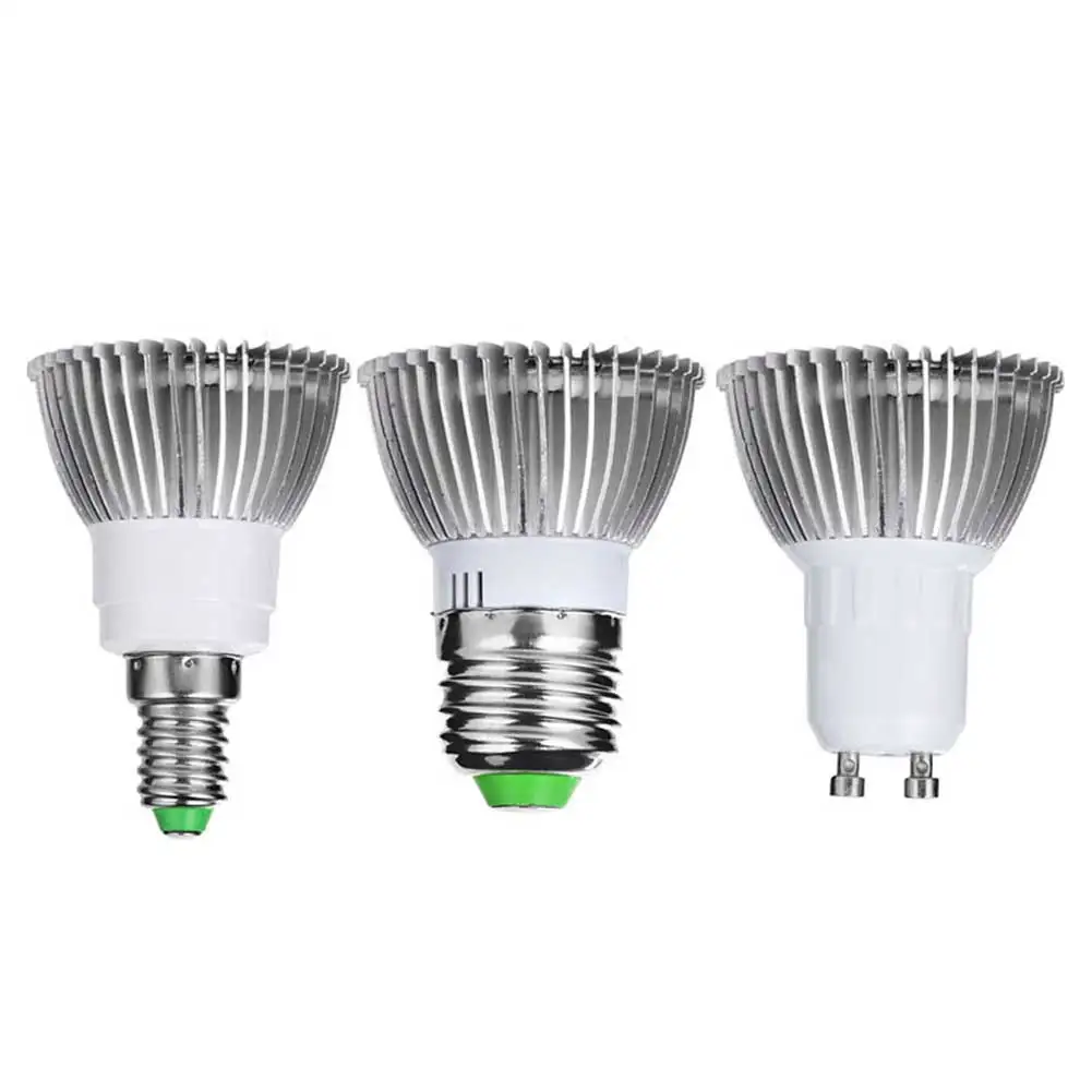 Luz de cultivo de plantas hidropónicas para invernadero GU10, E14, E27, 5730SMD, 18Led, lámpara de espectro completo, 8w, novedad de 2018