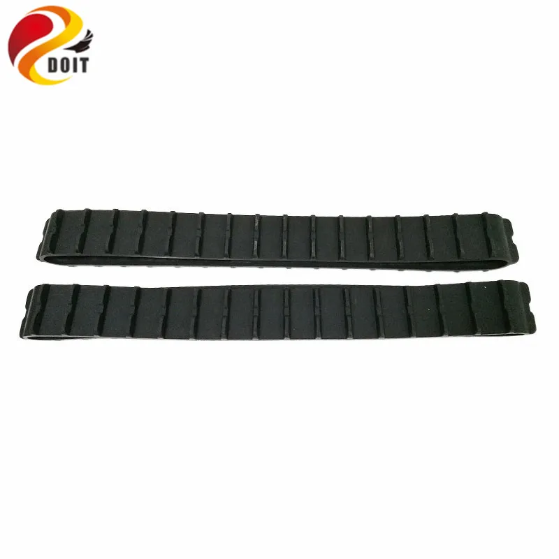 Rubber Track for robot Tank car chassis Model transmission belt for tractor crawler caterpillar chase  diy tracked wheel