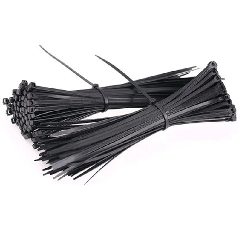 

20pcs 8/9x500mm GB Environmentally friendly nylon cable ties Black high temperature tie