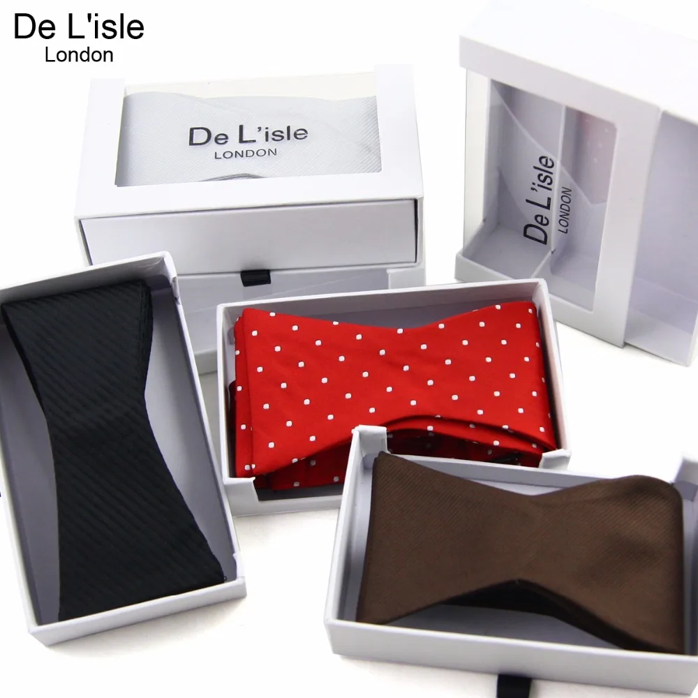 Len Cao Dạ Nỉ Bowtie Thời Trang Cổ Điển Tự Buộc Nam Nữ Cravat