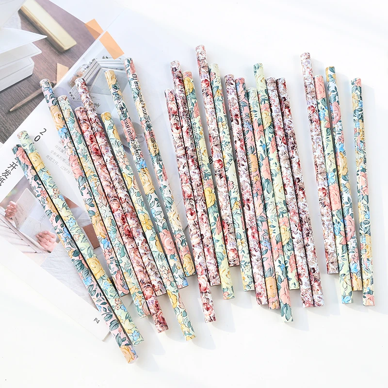 

100pcs/lot MIRUI stationery creative wooden Pencil HB Non-toxic kids Pupil Sketch Drawing painting Prize school office supplies