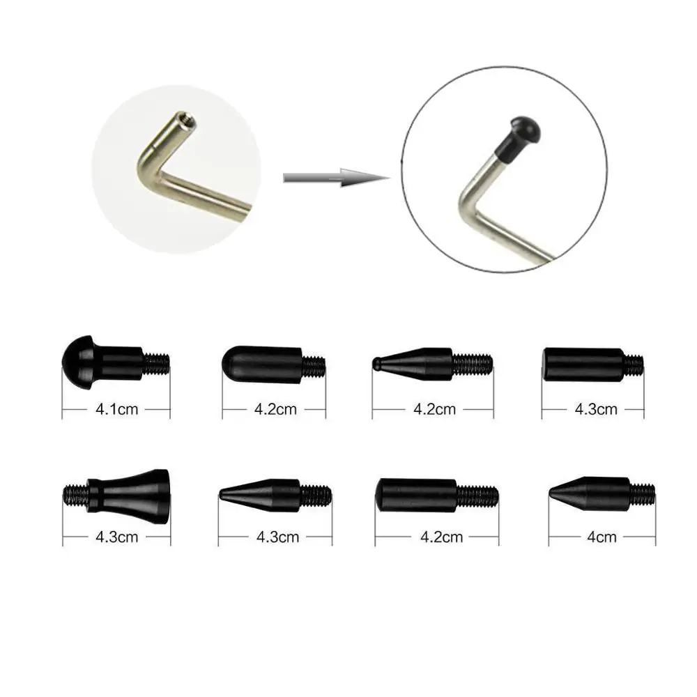 HAND TOOLS HOOK PUSH ROD WITH TAP DOWN HEADS FOR DENT PULLER KIT FOR CAR BODY REPAIR