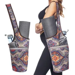 Bolsa de deporte de lona para Fitness, bolsa de Yoga de gran capacidad, mochila de esterilla de Yoga, estuche de transporte de Fitness, nuevo estilo