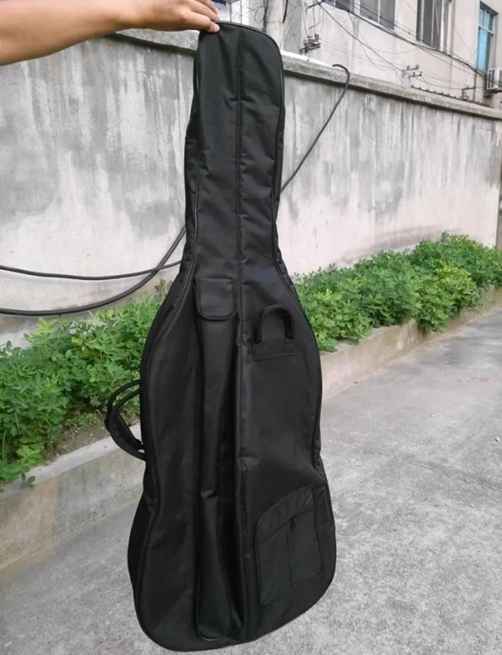 New Wholesale Professional portable thicker waterproof durable cello case soft gig cover bag full size 1/16 1/8 1/4 2/4 3/4 4/4