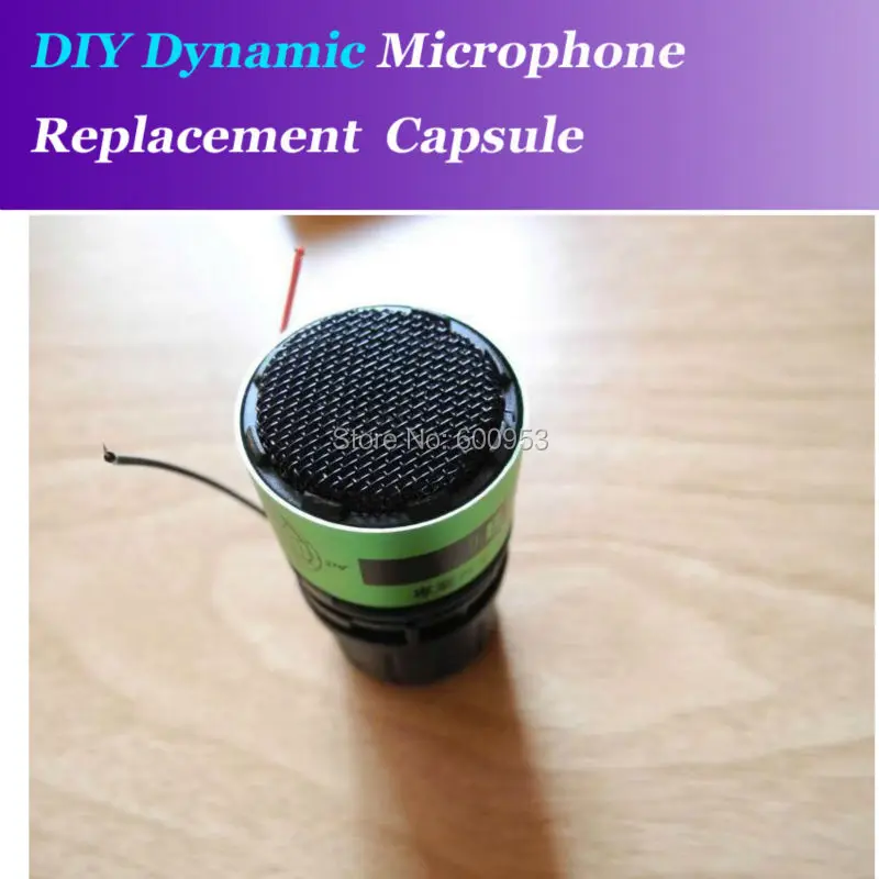 MICWL T47 Pro Replacement Dynamic Microphone Capsule Mic cartridge For Wireless Wired Mic System