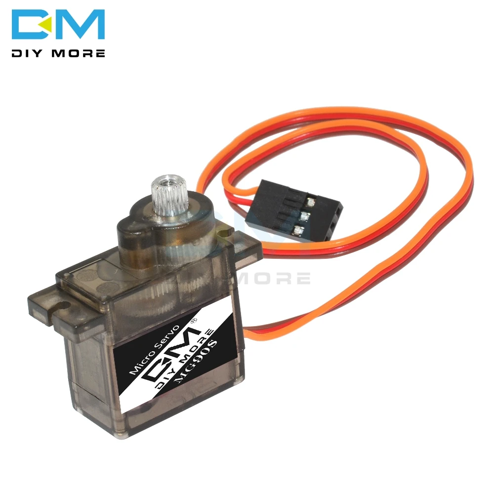 MG90 MG90S 9g Metal Gear Digital Micro Servos 9g for 450 RC Helicopter Plane Boat Car 5 Microseconds Helm Aircraft Model