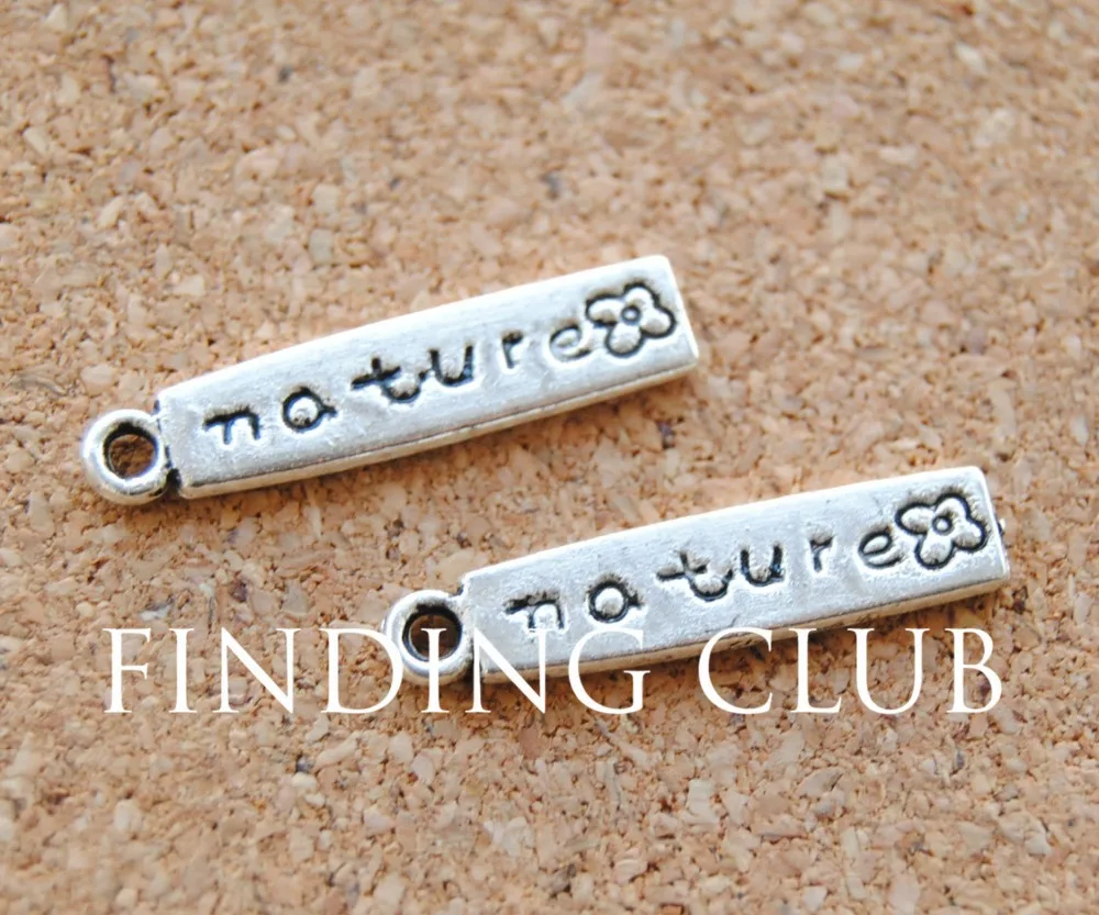 30 pcs  Silver Color Nature Charm Pendants DIY Metal Bracelet Necklace Jewelry Findings A951 SALE