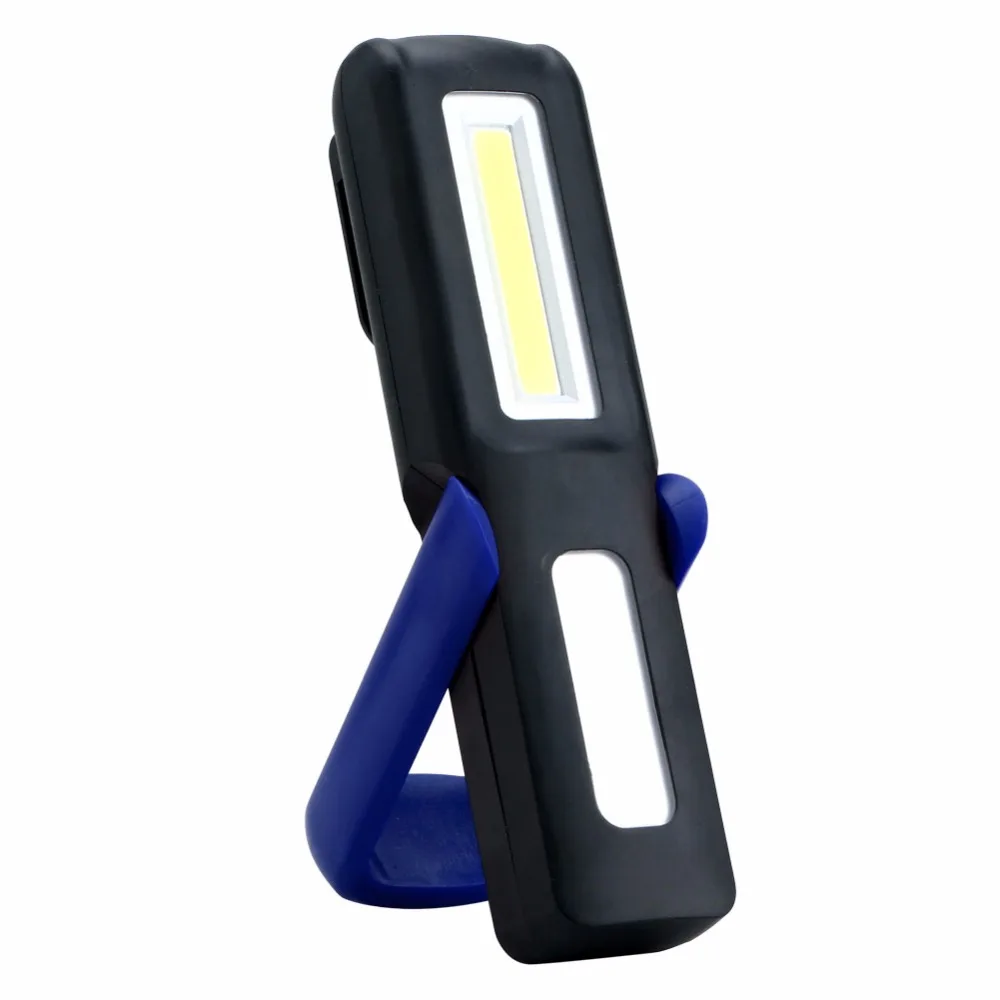 Lanterne da campeggio ricaricabili illuminazione portatile USB 3W COB Led torcia lampada da lavoro torcia magnetica gancio torcia ricaricabile