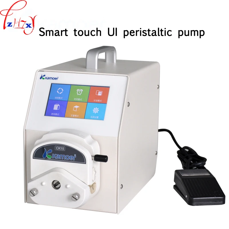 

Peristaltic pump large flow intelligent industrial filling self-priming pump laboratory equipment metering pump AC110~220V