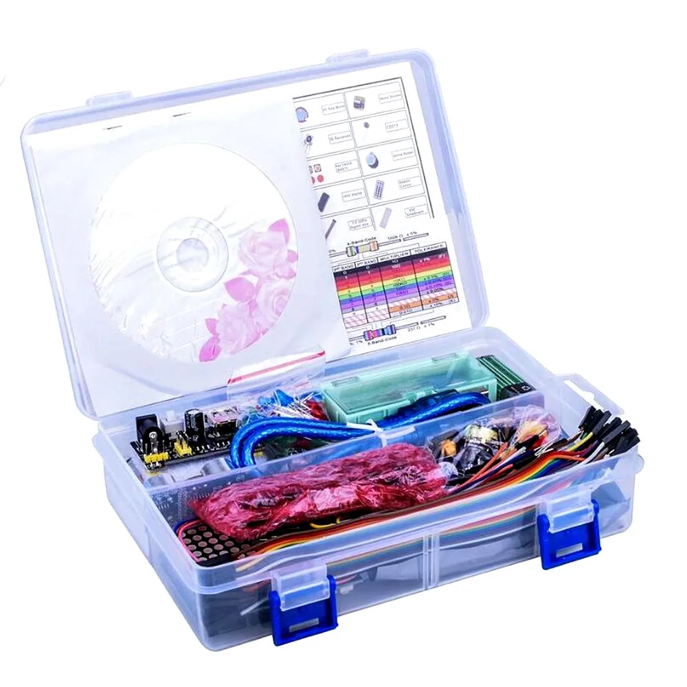 R3 Project Super Starter Kit with Free Tutorial Complete Robotics Sensor Kit wholesale  with  box
