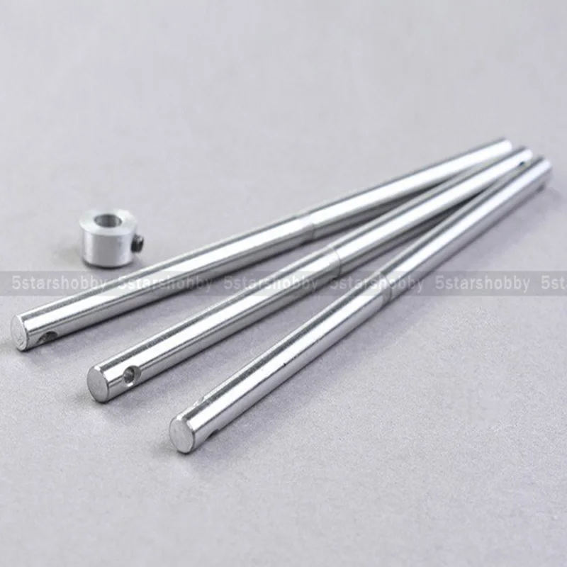 3Pcs 116mm Metal Main Shaft for Trex T-REX 450 V2 V3 helicopter