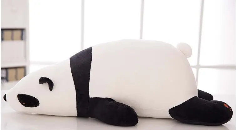 

soft plush lying panda toy stuffed new panda pillow gift