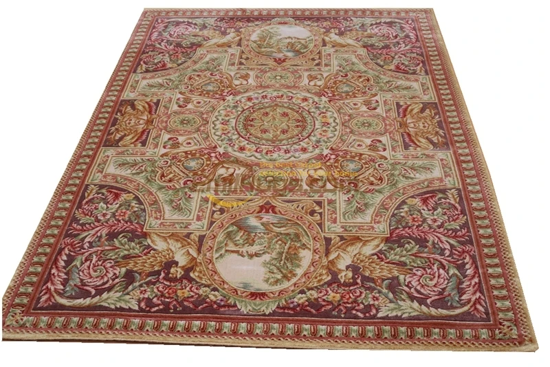 

Antique French Savonnerie Rug On Handmade Wool Knitting Carpets The Plant Design Mandala Area Runner