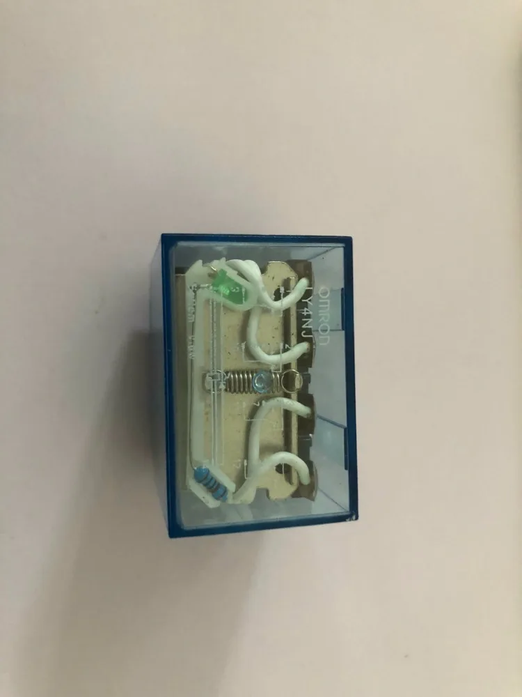 LY4NJ electromagnetic relay with LED indicator AC 220V 110V DC 24V 12V LY4 HH64P series HH64PL HH64P-L