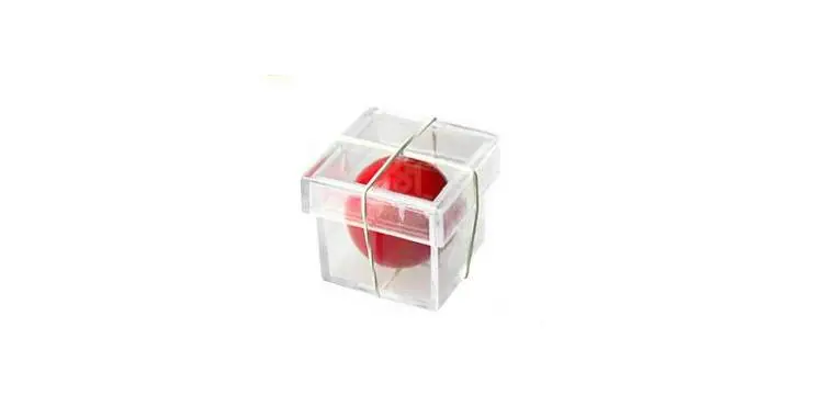 Ball Through Box Wall Mysterious Disappear Cloth Plastic The Puzzle Magic Toy Close-up Magical Props Children's Fun Toys Gift