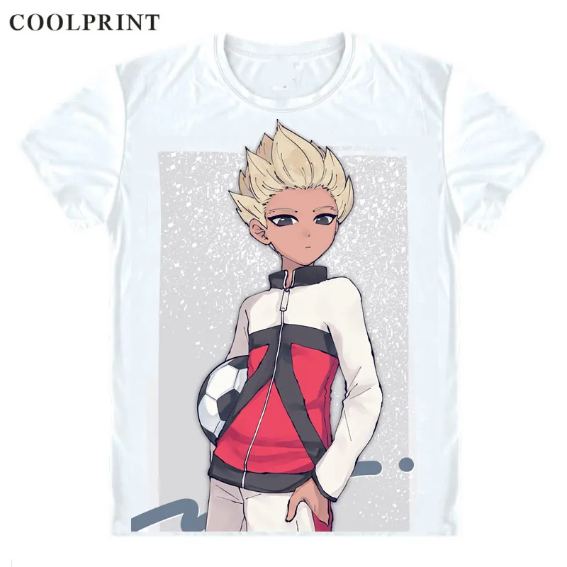 Coolprint Gouenji Shuuya T Shirt Inazuma Raimon Eleven Japan Men Casual TShirt Premium T-Shirt Printed Short Sleeve Shirts