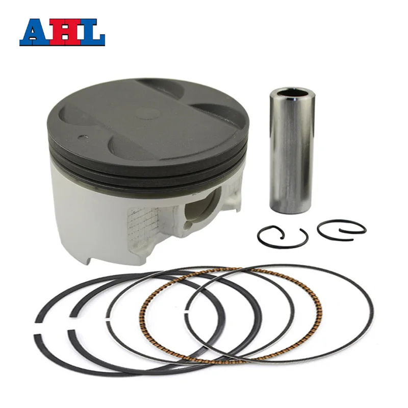 Motorcycle STD ~ +100 Cylinder Bore Size 83mm ~ 84mm Piston & Rings Kit For Suzuki AN400 Burgman Skywave 400 DL650 SV650 DR350