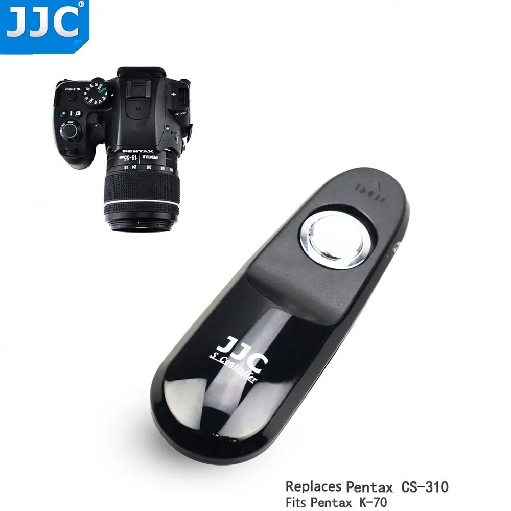 JJC Wire Remote Control Controller Switch Shutter Release for Pentax K-70 K70 DSLR Camera FUJIfilm X-T50 Replaces Pentax CS-310