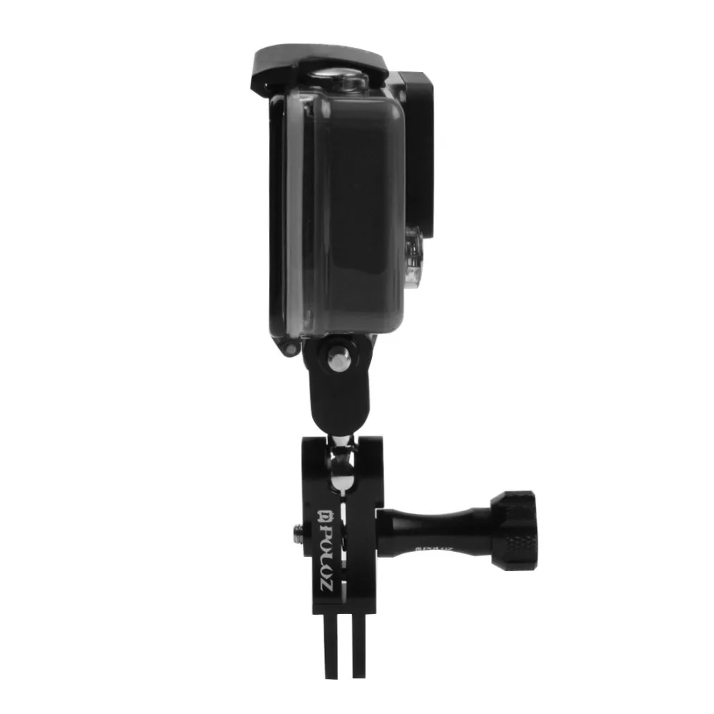 Aluminum Alloy Ball Head Arm Adapter Mount Holder 360 degree Rotation Stand for Gopro Hero SJcam Xiaoyi Action Camera Accessorry