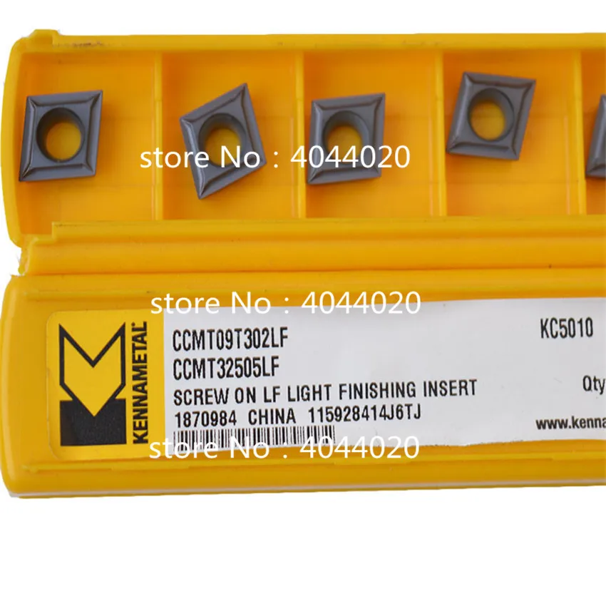 

Карбидная вставка Kennametal CCMT09T302LF KC5010, вставки CCMT