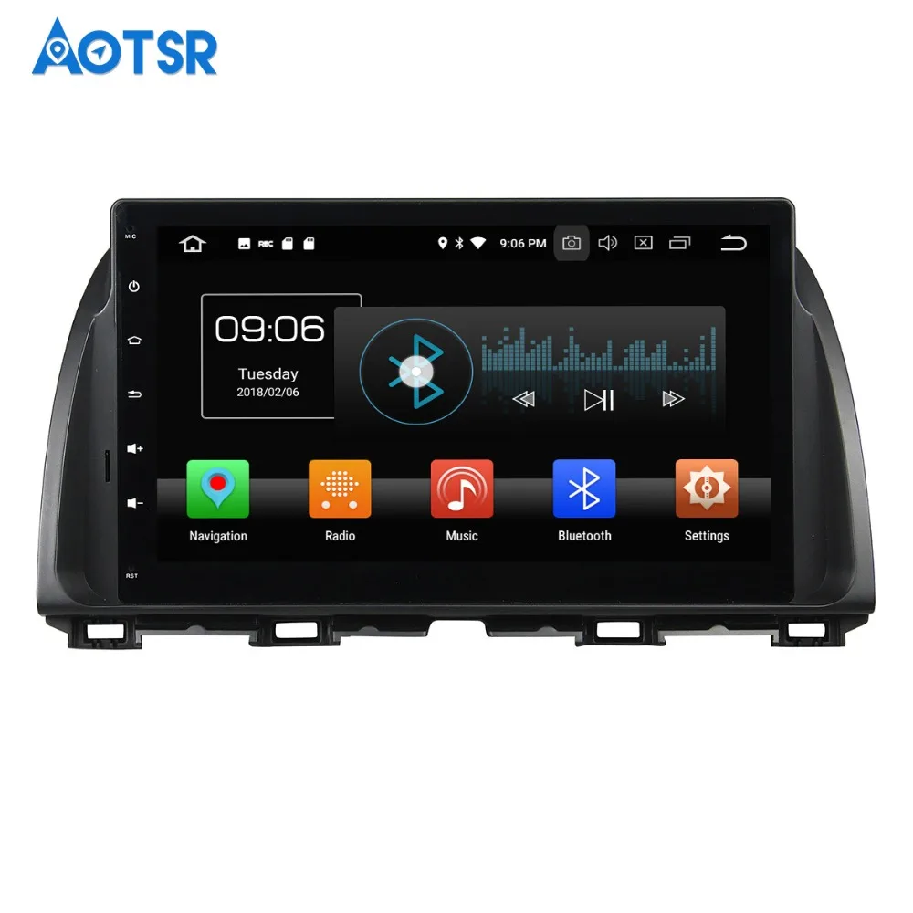 IPS Android 8.0 8 Core 4GB+32GB Car DVD Player GPS Glonass Map Radio WIFI 4G BT 4.0 For Mazda ATENZA CX-5 CX5 2012-2015