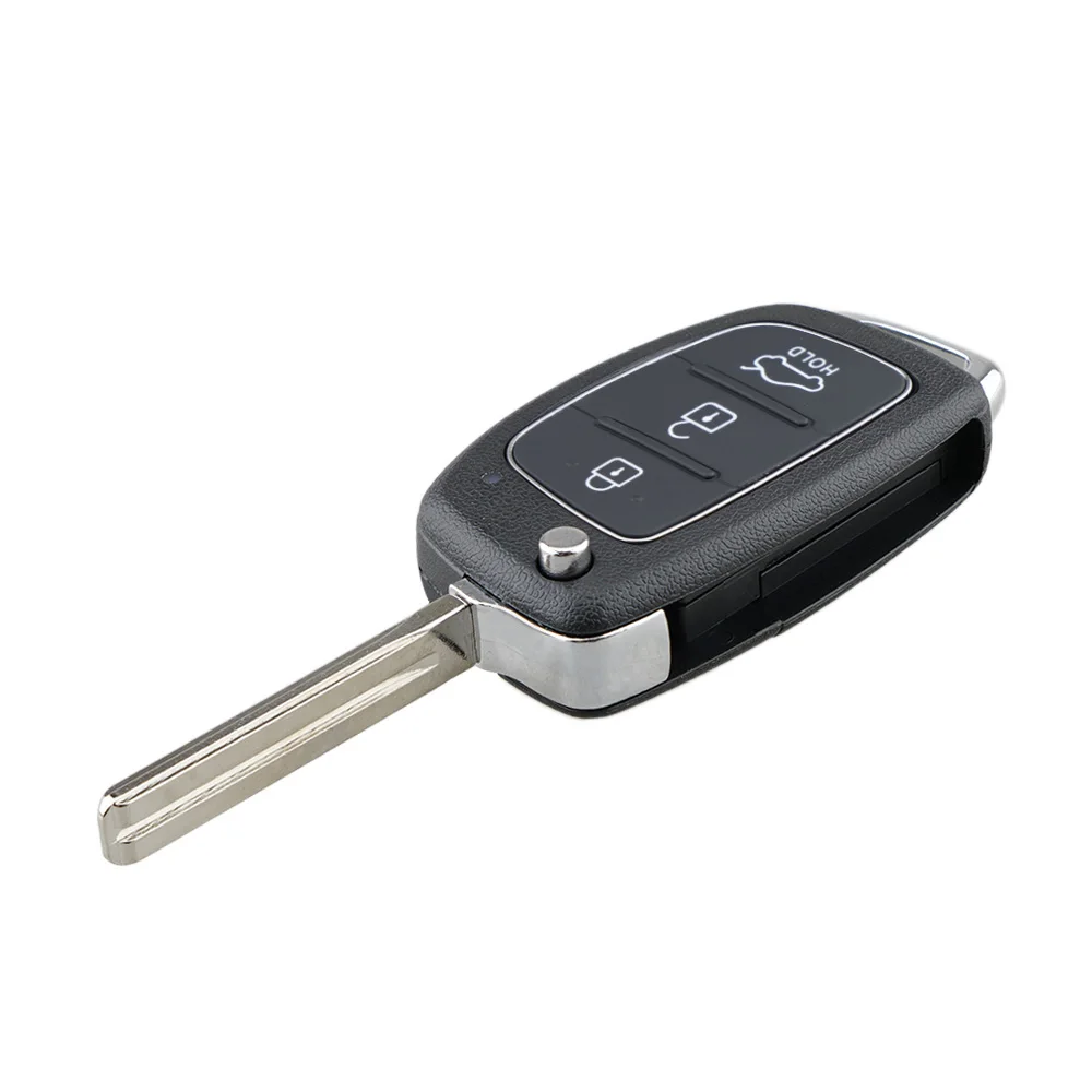 Remote Key Case Fob 3 Button Flip Folding Car Key Shell For Mistra Hyundai HB20 SANTA FE IX35 IX45 Accent I40 Solaris