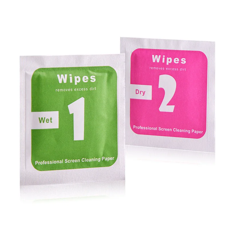 High quality 10pcs/lot Camera Lens LCD Screens Dust Removal Wet Dry Cleaning Cloth Wipes Papers for camera for phone